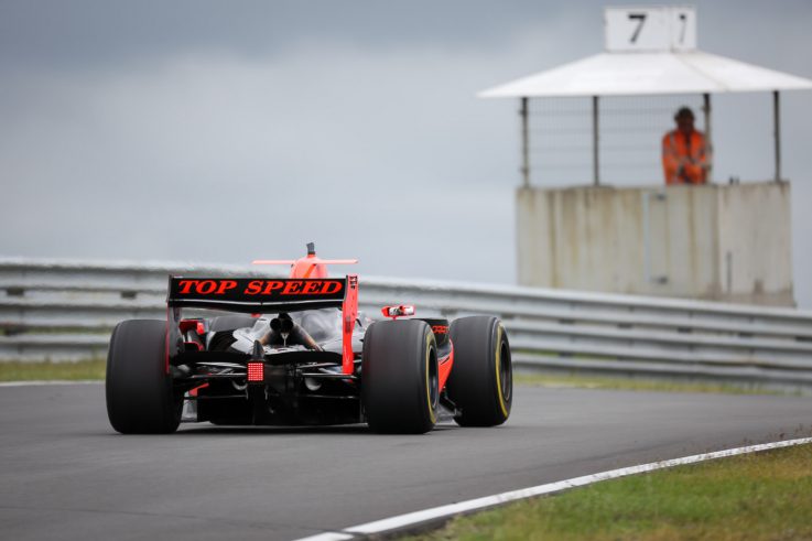 Florian Schnitzenbaumer in der BOSS GP Championship auf der Strecke in Zandvoort 2017.