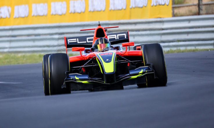 Florian Schnitzenbaumer auf der Strecke in Zandvoort.